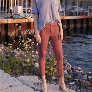 Lou & Grey Brush Up Cargo Pants in Green